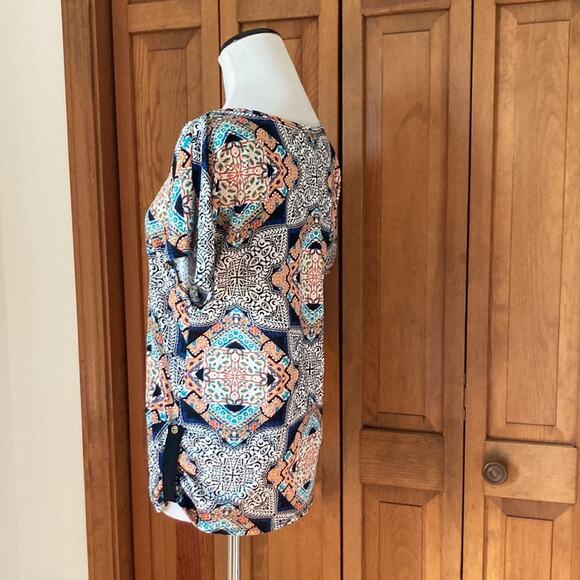 Emi & Jo Stretch Pullover Top, Size S? - Picture 3 of 7